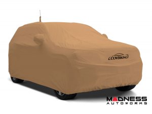Volkswagen ID. Buzz Custom Fit Vehicle Cover - Stormproof - Tan + Rear Passenger Charger Port Flap